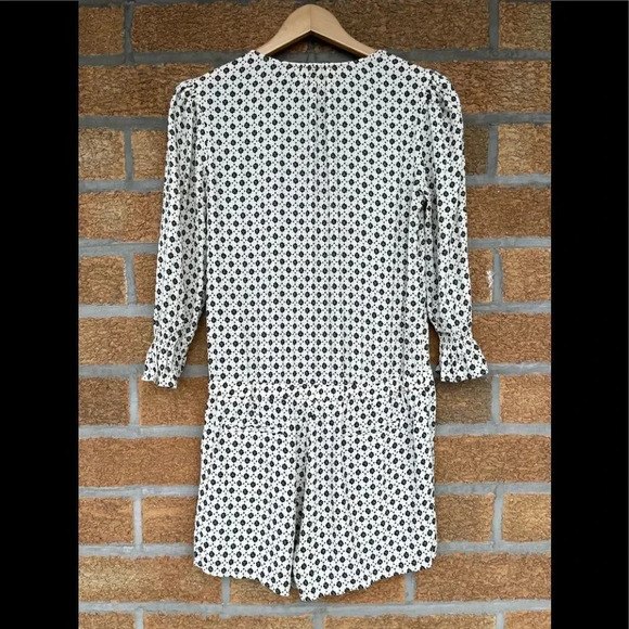 ba&sh Choopa Button Front V-neck Romper size 0 - Picture 14 of 15